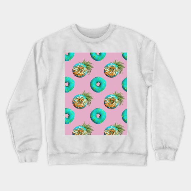 Island Donuts Crewneck Sweatshirt by JetQuasar